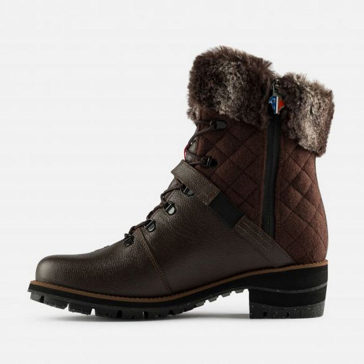 Buty zimowe damskie ROSSIGNOL 1907 MEG LTD brązowe - sportowe - Adventure Sports
