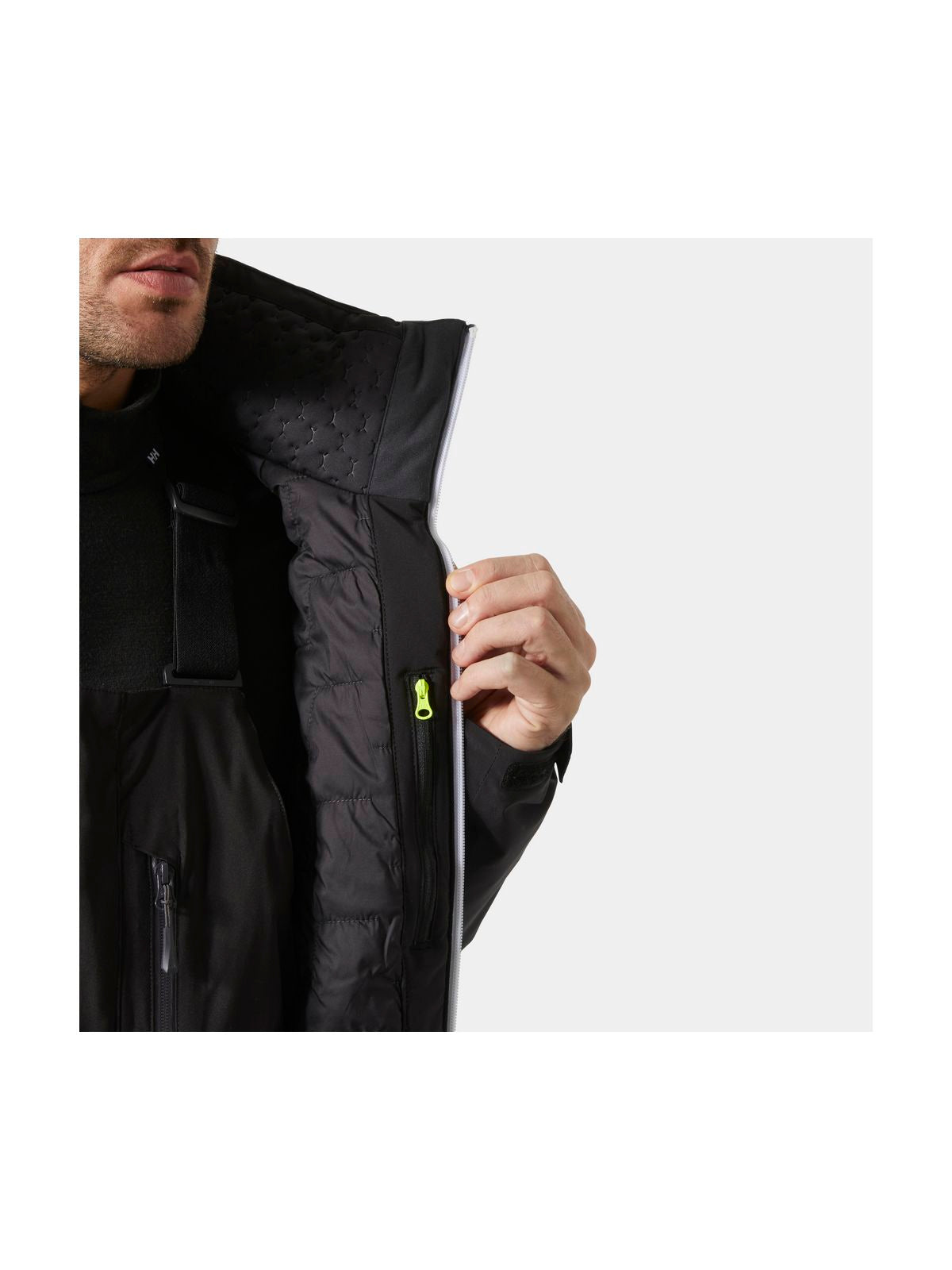 Kurtka narciarska męska HELLY HANSEN ALPHA LIFALOFT JACKET czarna