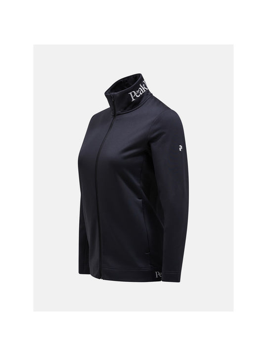 Bluza Peak Performance W Rider Tech Zip Jacket czarny - Adventure Sports

