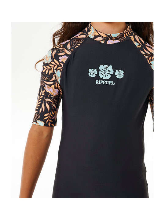 Lycra RIP CURL Tropics 3 Piece Set Girl czarny - Adventure Sports
