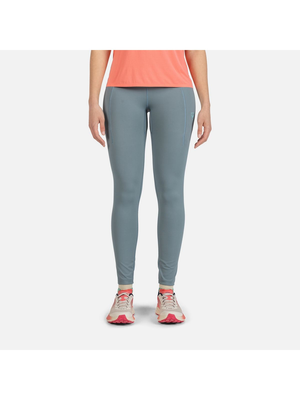 Legginsy treningowe damskie ROSSIGNOL W Sapa Tights niebieskie - Adventure Sports