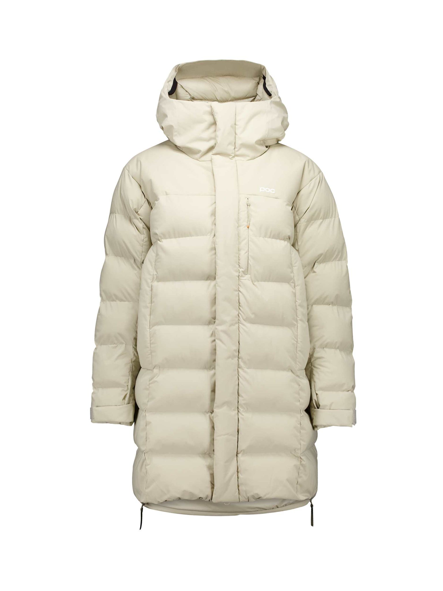 Płaszcz damski POC W'S Race Loft Parka beżowy