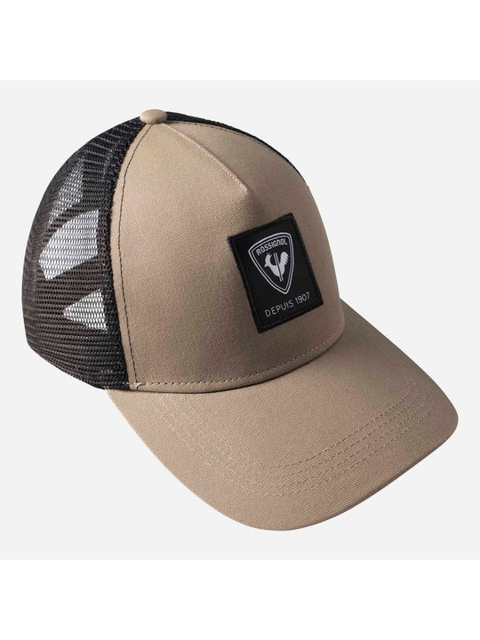 Czapka z daszkiem ROSSIGNOL Corporate Mesh Cap beżowa - TU - Adventure Sports
