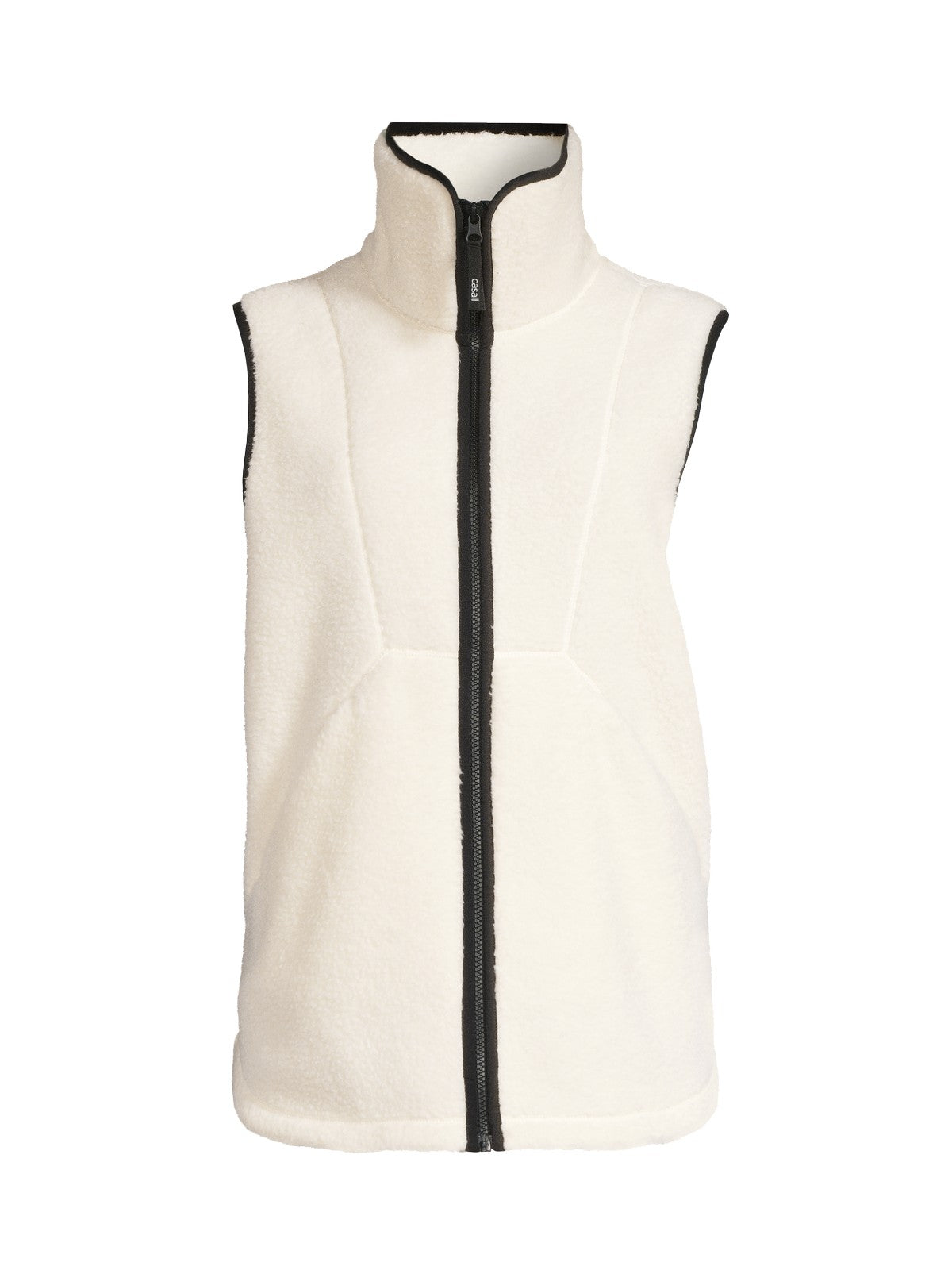 Kamizelka damska CASALL High Collar Pile Vest kolor biały