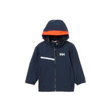 Kurtka dziecięca Wodoodporna HELLY HANSEN K Shelter Ht Jacket granatowa

