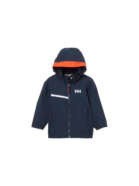 Kurtka dziecięca Wodoodporna HELLY HANSEN K Shelter Ht Jacket granatowa
