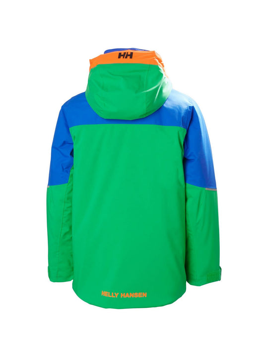 Kurtka narciarska dziecięca Helly Hansen Jr Summit Jacket zielony - Adventure Sports
