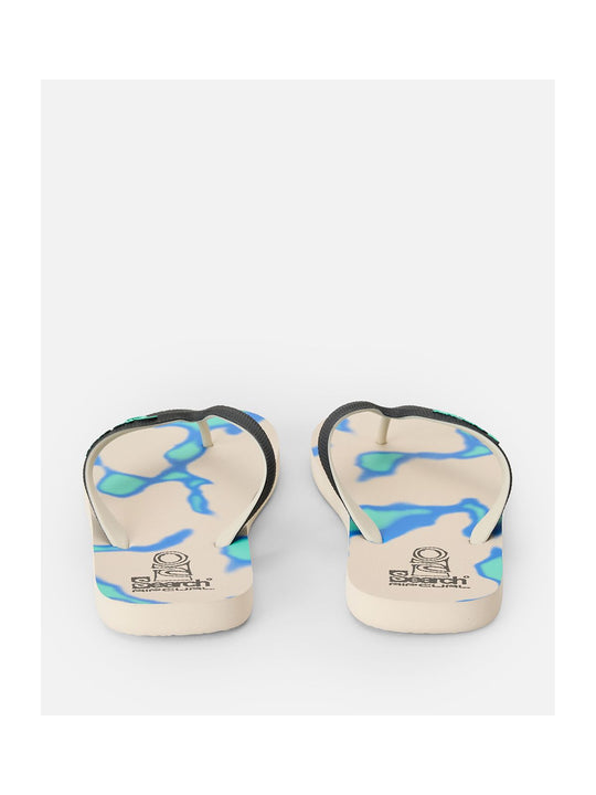 Japonki męskie RIP CURL Sessions Bloom Open Toe szare
