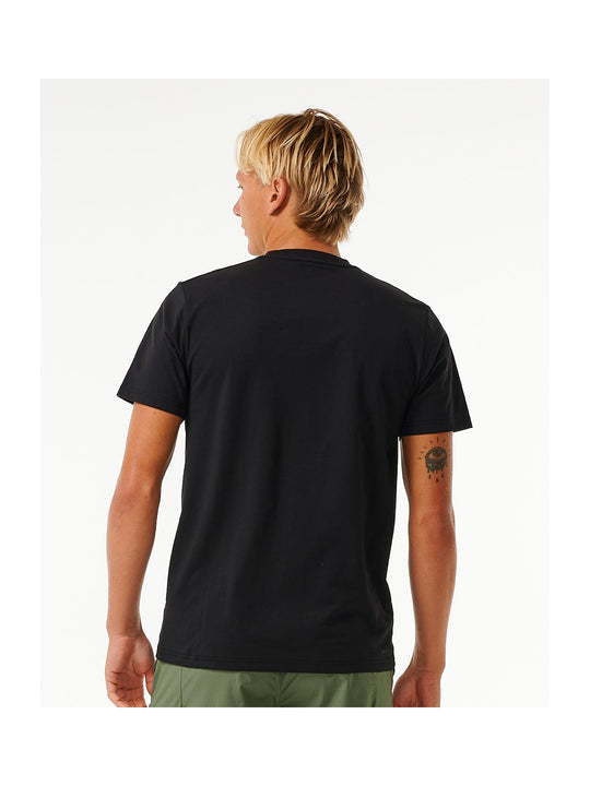 Koszulka RIP CURL Vaporcool Varial 2.0 Tee czarny - Adventure Sports
