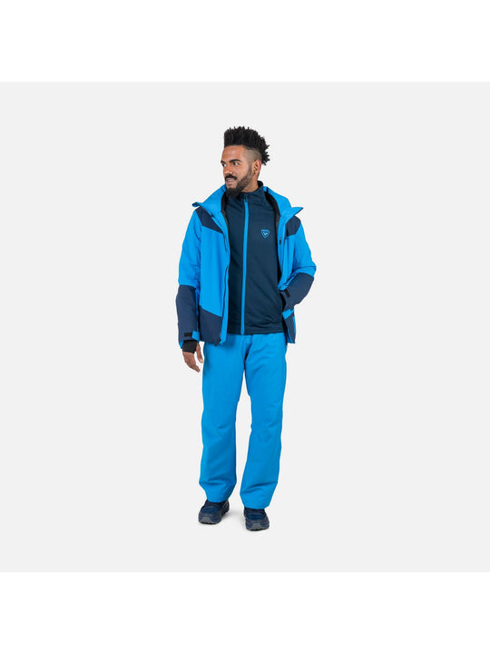 Bluza męska ROSSIGNOL Blackside Fleece Fz granatowy
