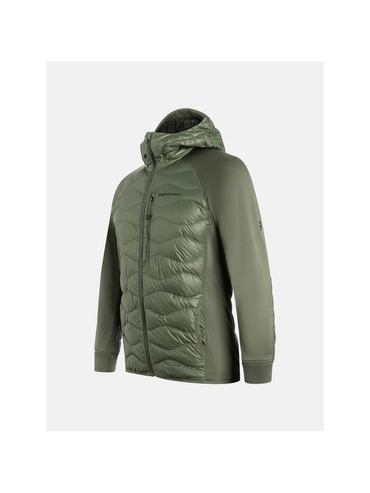 Kurtka Peak Performance M Helium Down Hybrid Hood zielony - Adventure Sports
