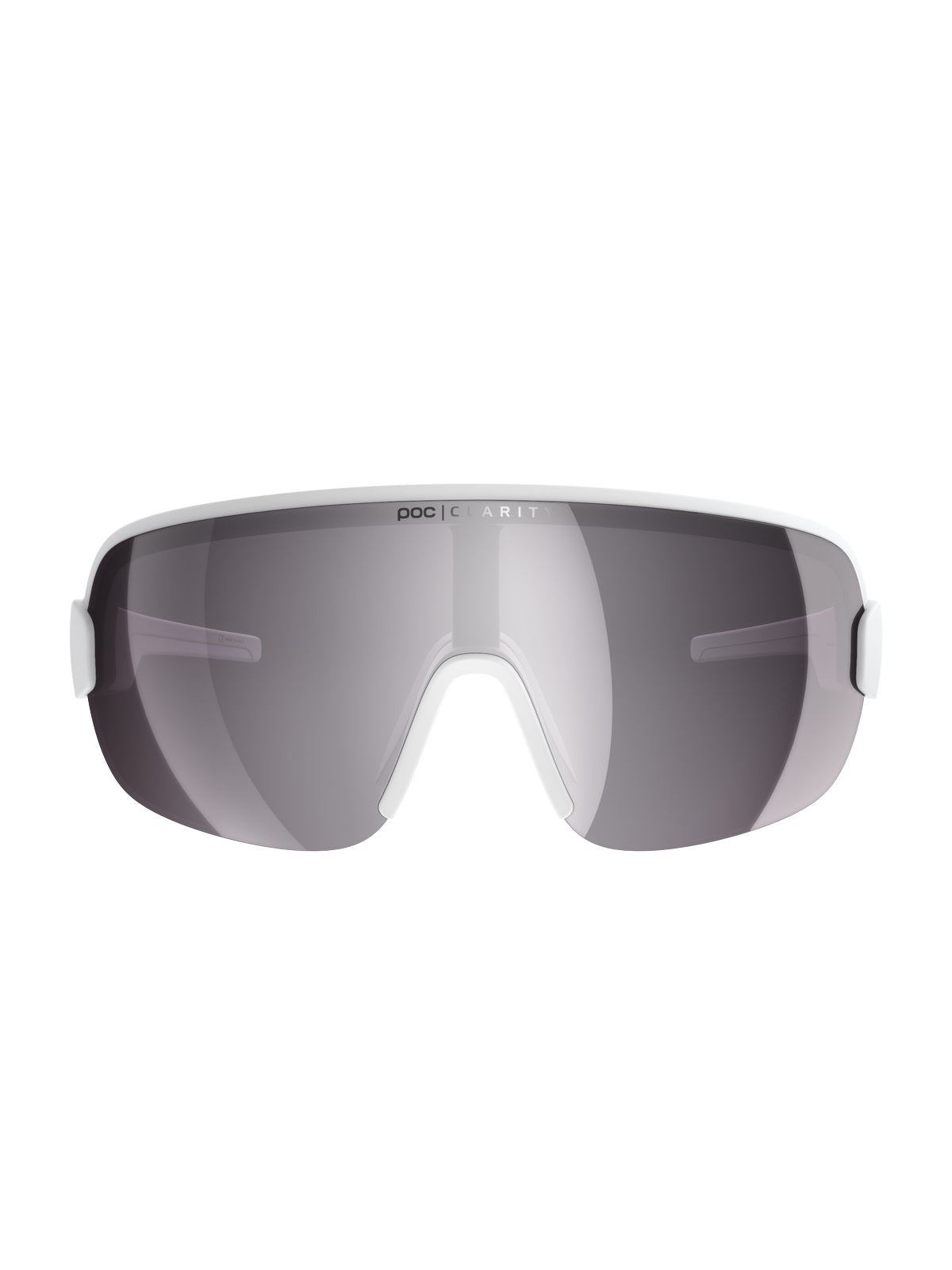 Okulary rowerowe POC Aim white - Clarity Road/Sunny Silver cat 3