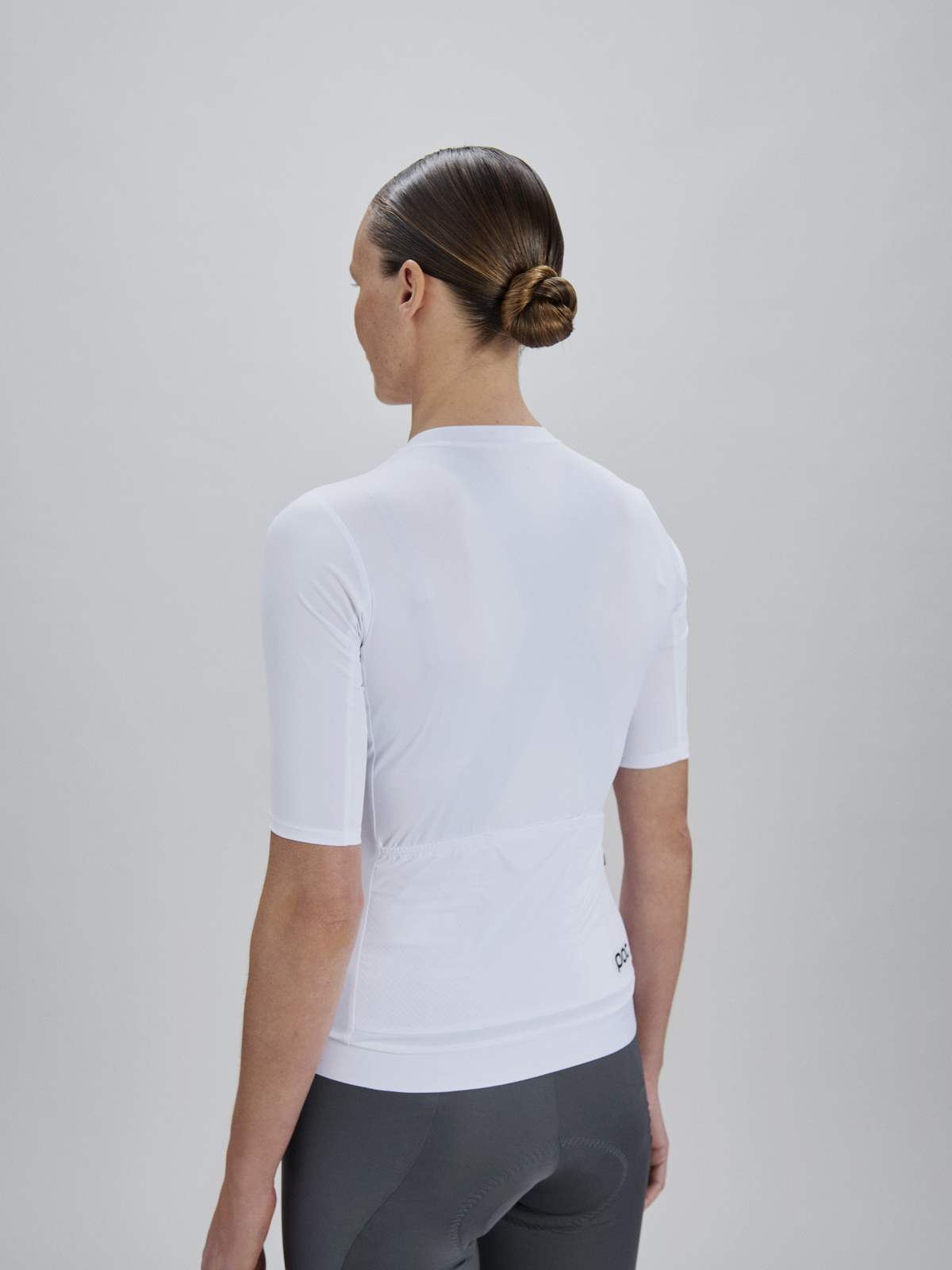 Koszulka rowerowa damska POC W's Cadence Jersey biała