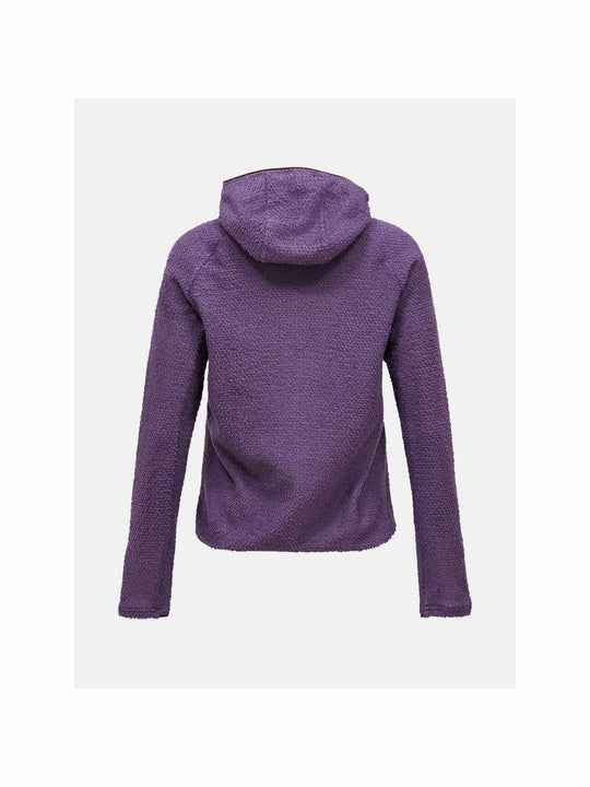 Bluza damska PEAK PERFORMANCE Freelight Polartec Alpha Hood fioletowa
