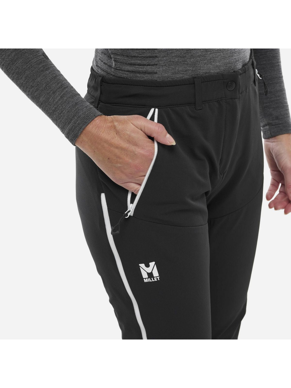 Spodnie narciarskie damskie MILLET W Rutor Xcs Pant Czarny