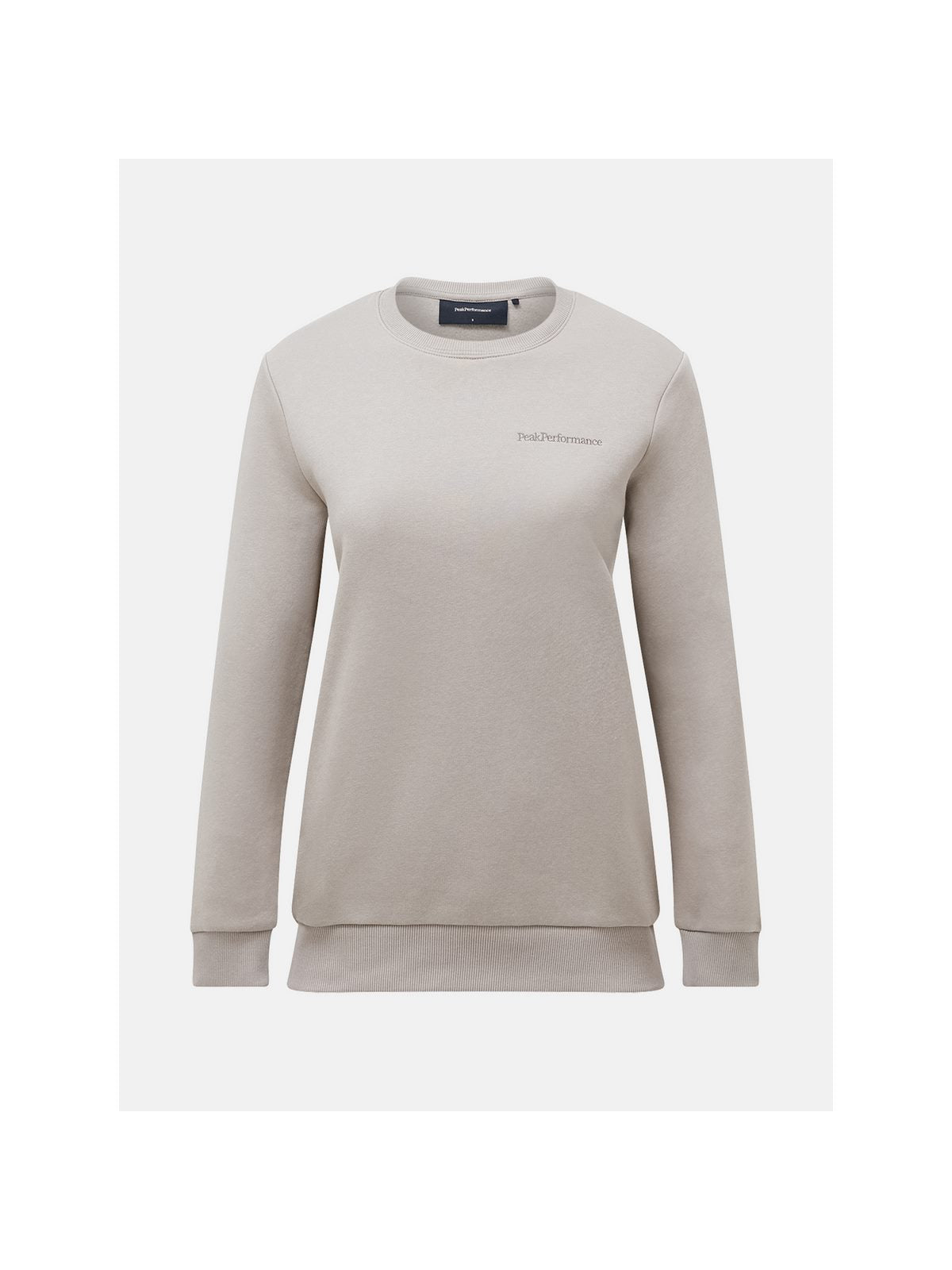 Bluza Peak Performance W Original Small Logo Cre beżowy - Adventure Sports
