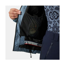 Kurtka narciarska damska HELLY HANSEN W KVITFJELL RACE PUFFY JACKET granatowa
