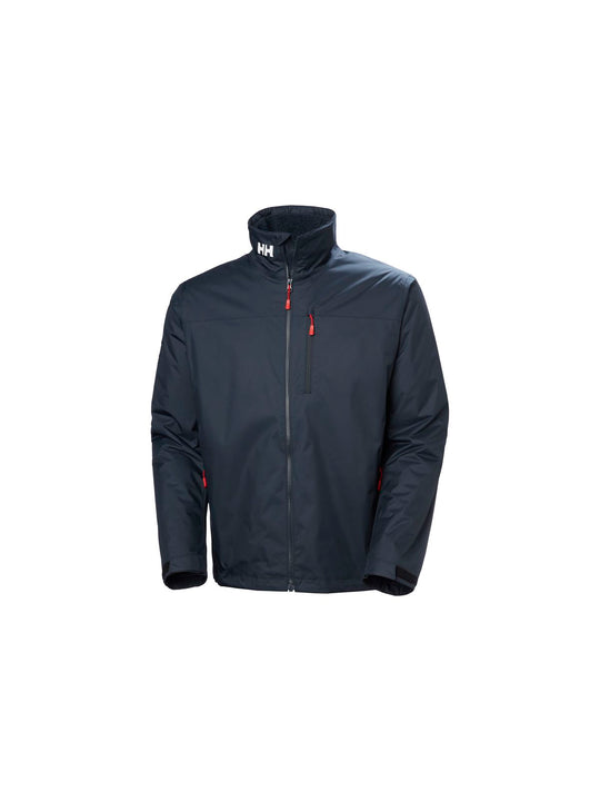 Kurtka męska HELLY HANSEN Crew Hooded Pile Jacket kolor granatowy
