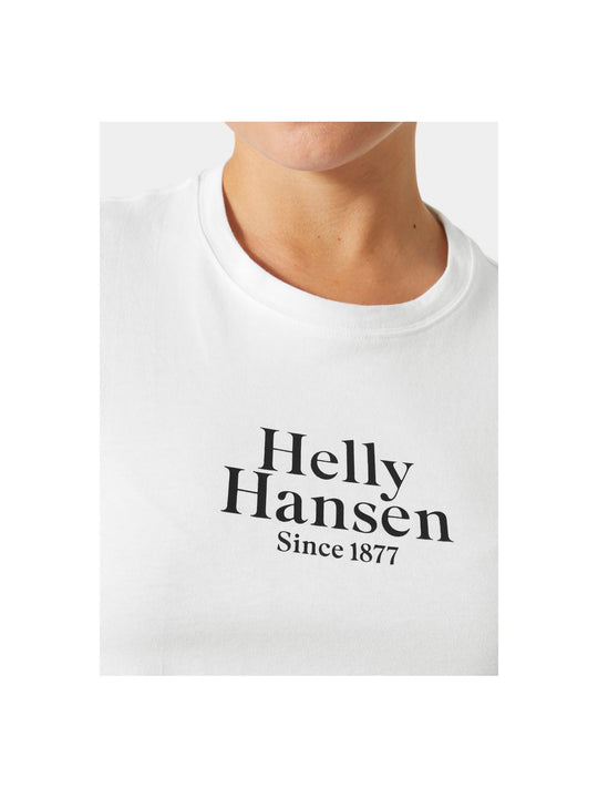 Koszulka HELLY HANSEN W Core Graphic T-Shirt biały - Adventure Sports
