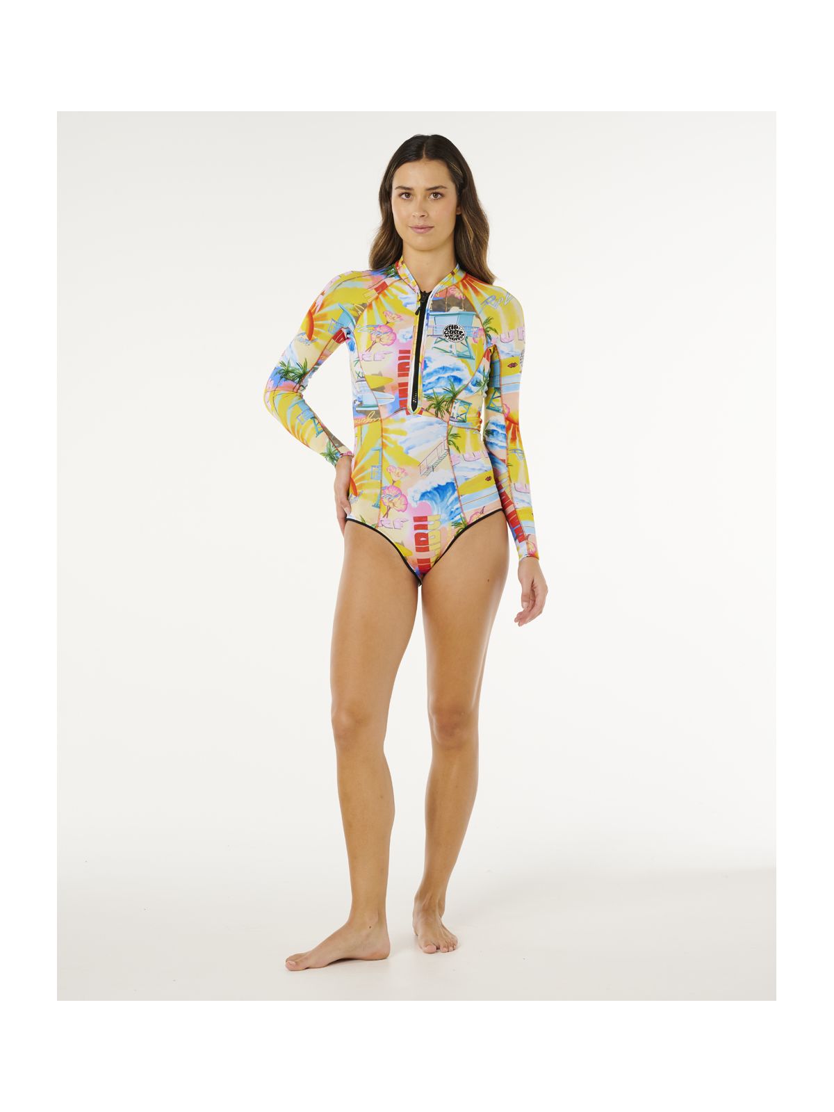 Pianka damska RIP CURL G-Bomb 1.5Mm Ls Fz Full Spring multikolor