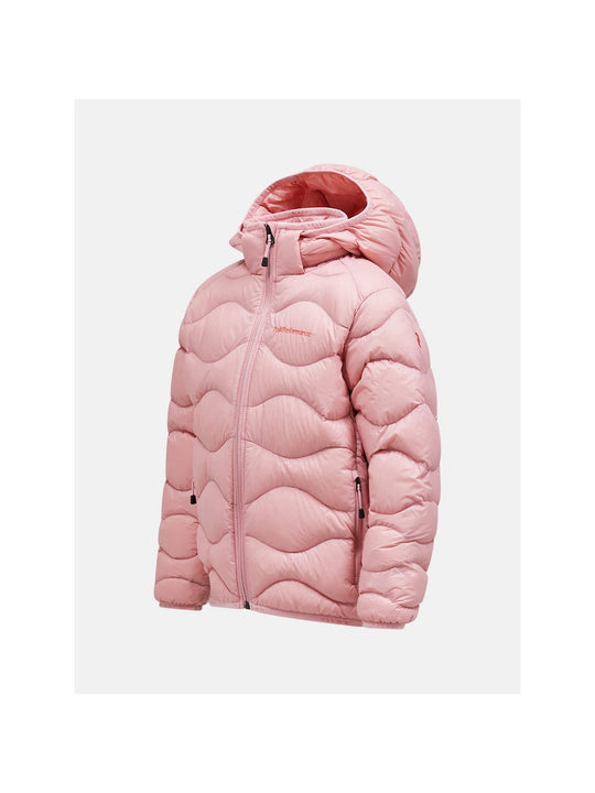 Kurtka Peak Performance Jr Helium Down Hood Jacke różowy - Adventure Sports
