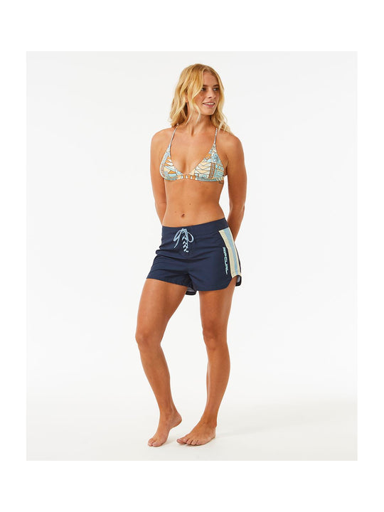 Boardshorty RIP CURL Block Party Hi Waist 3’’ granatowy - Adventure Sports
