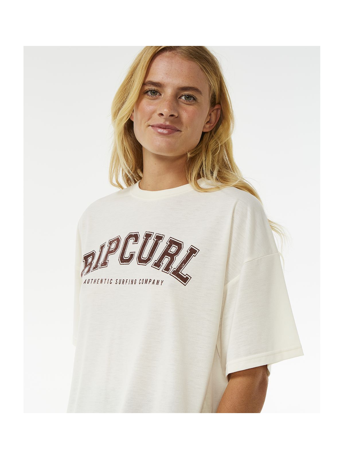 Koszulka RIP CURL Rss Crop Tee biały - Adventure Sports