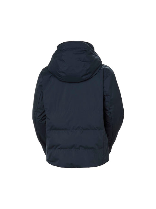 Kurtka narciarska damska HELLY HANSEN W KVITFJELL RACE PUFFY JACKET granatowa
