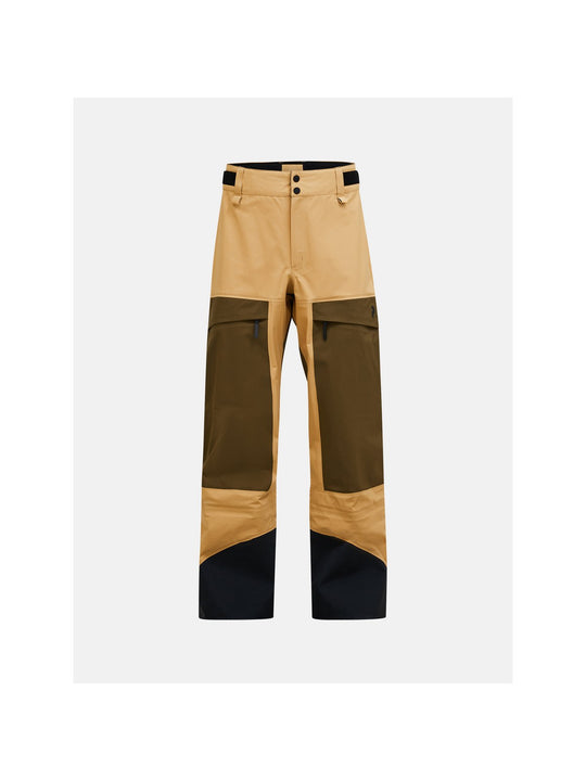 Spodnie PEAK PERFORMANCE M Gravity Gore-Tex 3L Pants brązowy
