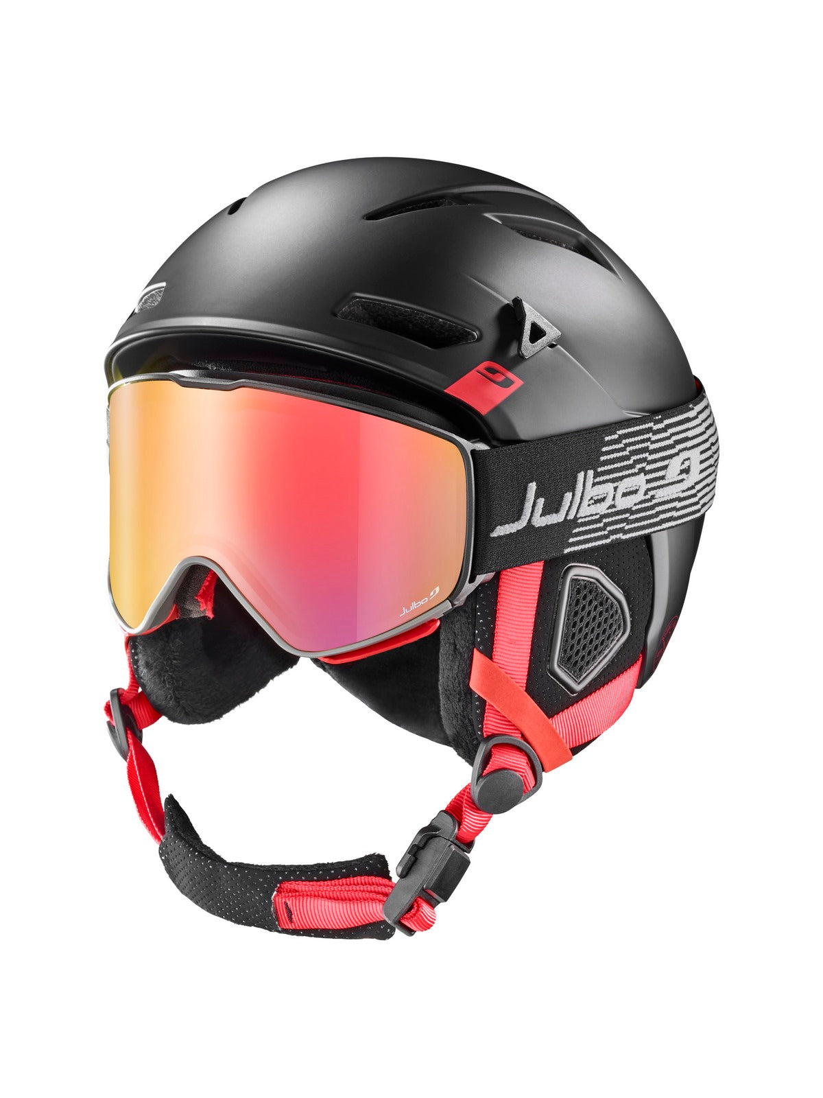 Gogle narciarskie JULBO QUICKSHIFT czarno czerwone fotochrom Cat 1-3 hi-contrast - TU - Adventure Sports