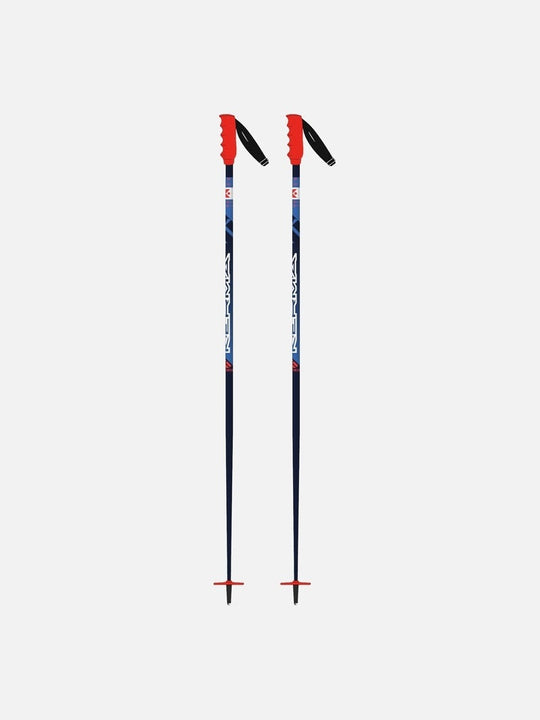 Kije narciarskie KERMA SPEED SL JR niebieski - Adventure Sports
