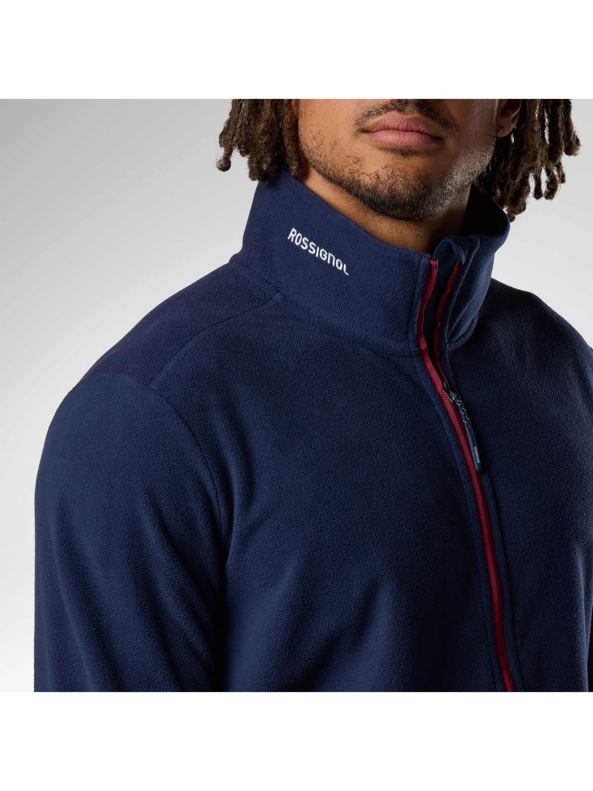 Bluza męska ROSSIGNOL M Polar Fleece Jacket niebieska