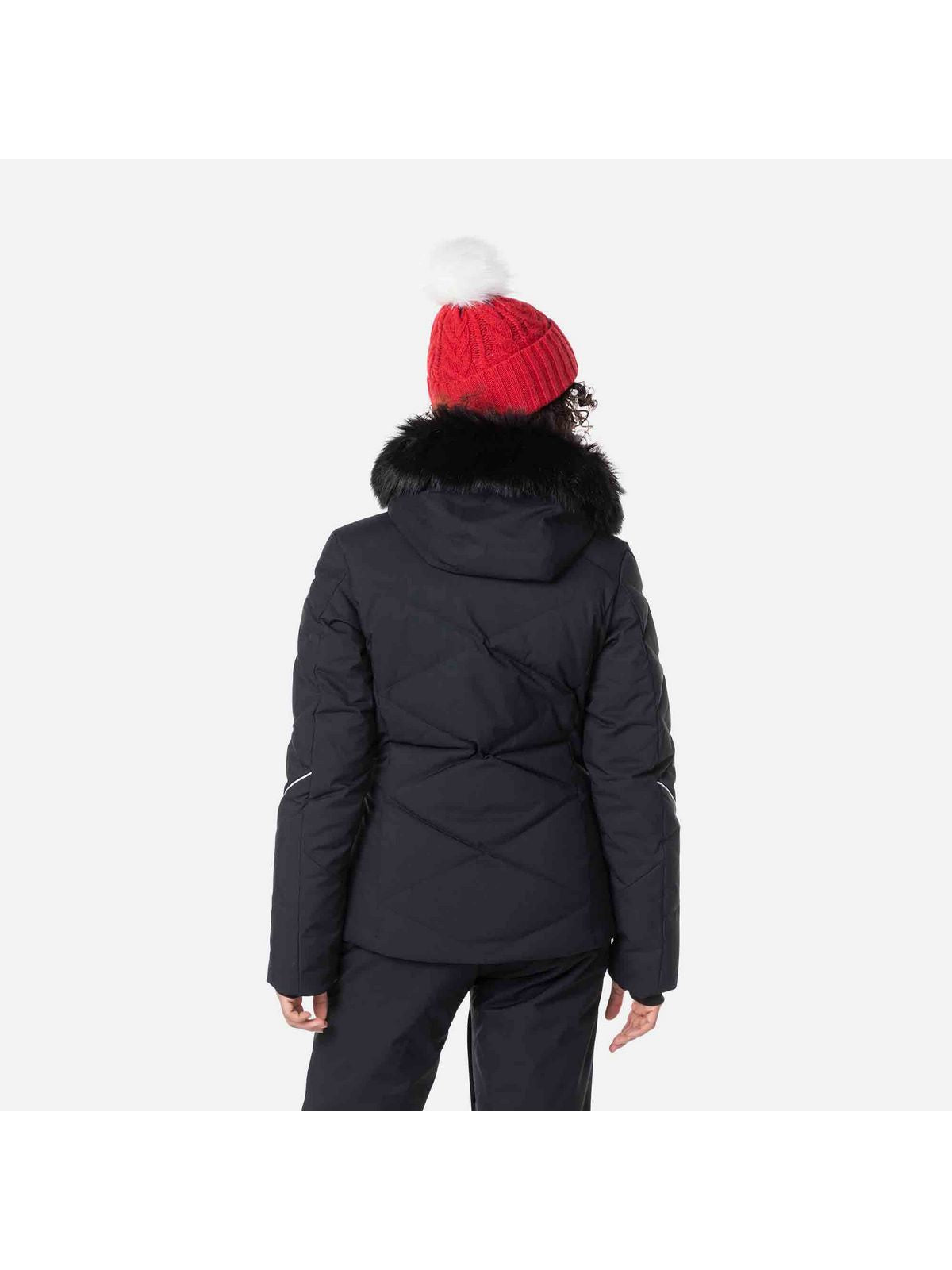 Kurtka na narty damska Rossignol W Staci Jkt czarny - narciarska - Adventure Sports