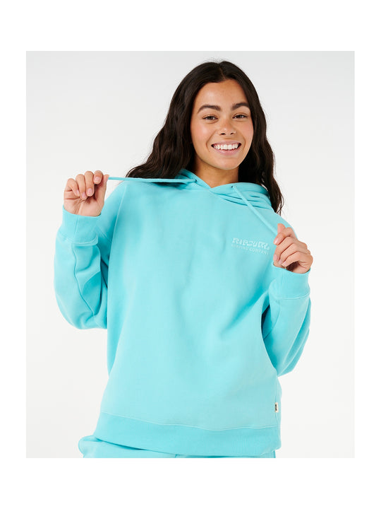 Bluza damska RIP CURL Surf Puff Heritage Hood niebieski
