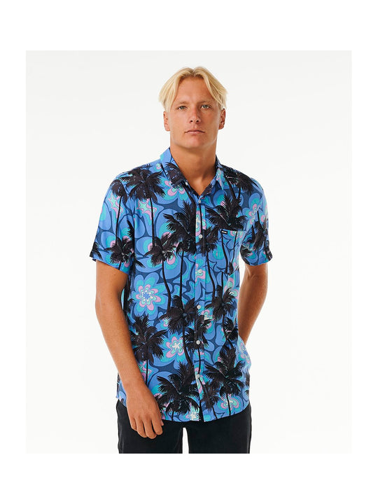 Koszula RIP CURL Barrel Killa S/S Shirt niebieski - Adventure Sports
