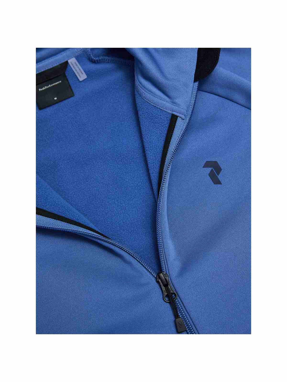 Bluza męska PEAK PERFORMANCE Rider Essentials Midlayer Zip Jacket niebieska