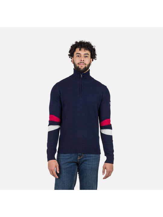 Sweter Rossignol Signature Hz Knit granatowy - Adventure Sports
