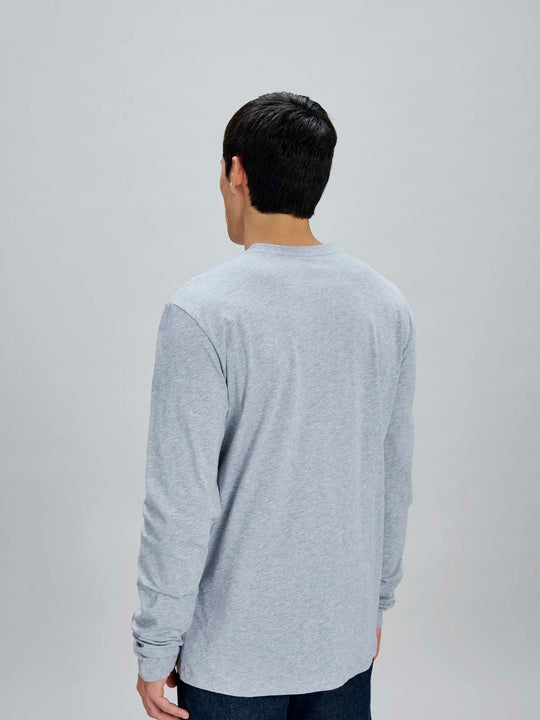 Koszulka longsleeve POC L/S Tee szara
