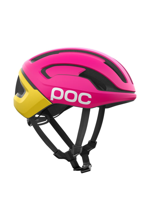 Kask rowerowy POC Omne Air MIPS różowo żółty
