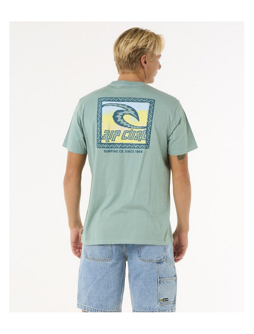 Koszulka RIP CURL Raw Energy Trad Tee niebieski