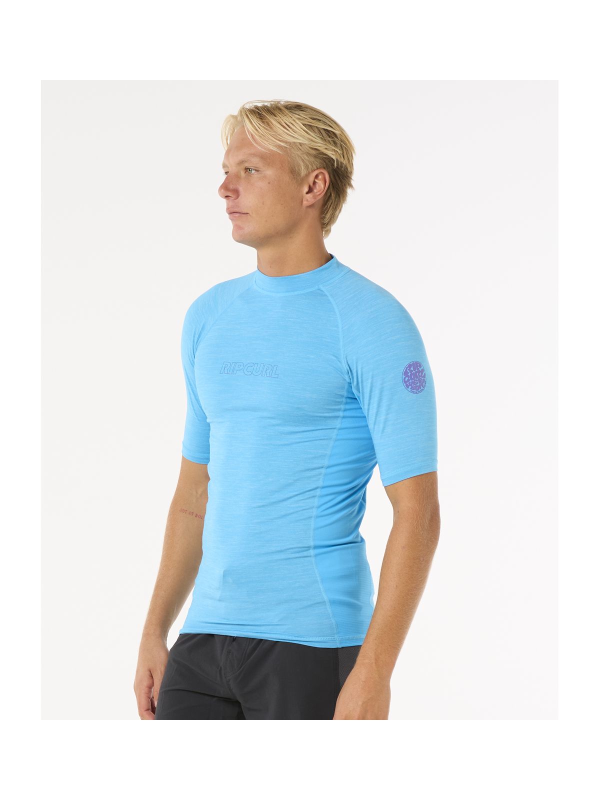 Lycra kąpielowa męska RIP CURL Dawn Patrol Upf Perf S/S niebieska