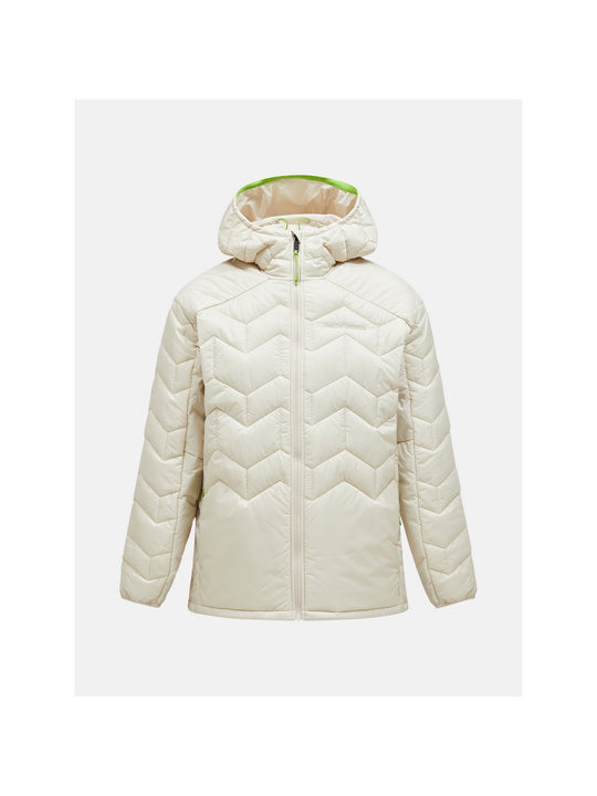 Kurtka w góry Peak Performance M Elevate Liner Hood beżowy - narciarska - Adventure Sports
