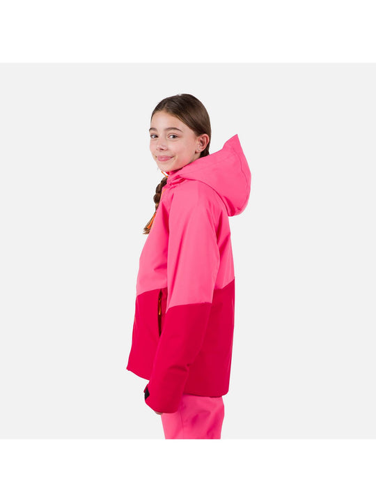 Kurtka narciarska dziecięca Rossignol Jr Wispile Jkt czerwony - Adventure Sports
