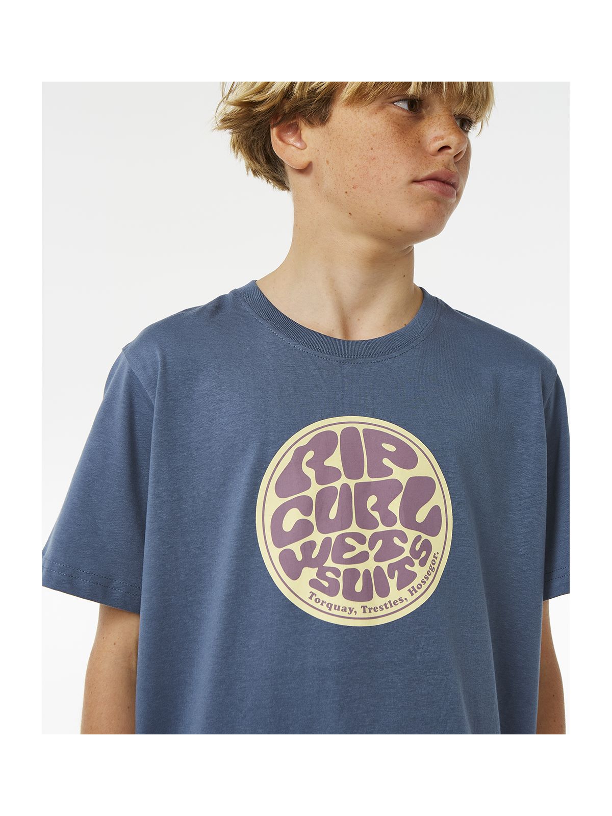 Koszulka RIP CURL Filgree Ss Tee Boy granatowy