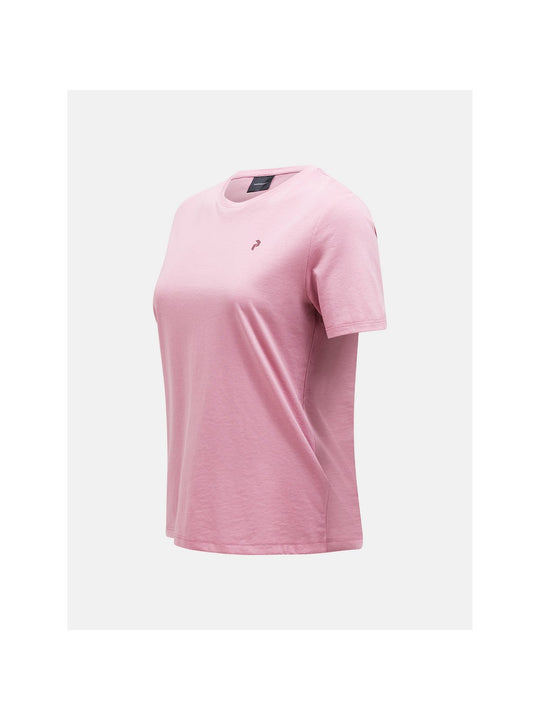 Koszulka Peak Performance W Explore Graphic Tee brązowy - Adventure Sports
