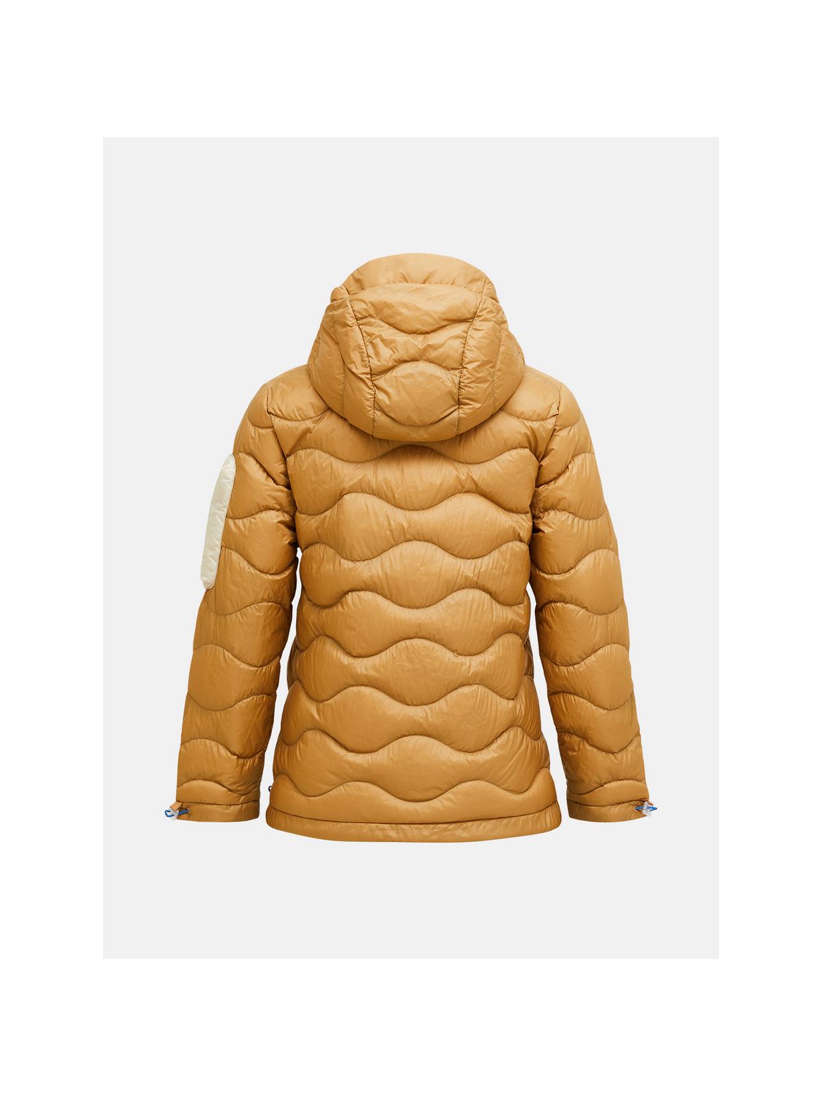 Kurtka PEAK PERFORMANCE Helium Utility Down Hood Jacket Women brązowy