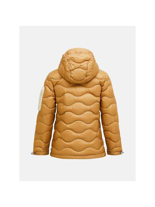Kurtka PEAK PERFORMANCE Helium Utility Down Hood Jacket Women brązowy
