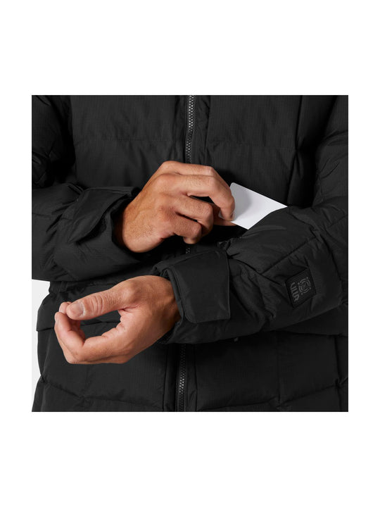 Kurtka narciarska męska HELLY HANSEN EMIKO RIDABLE PUFFY JACKET czarna
