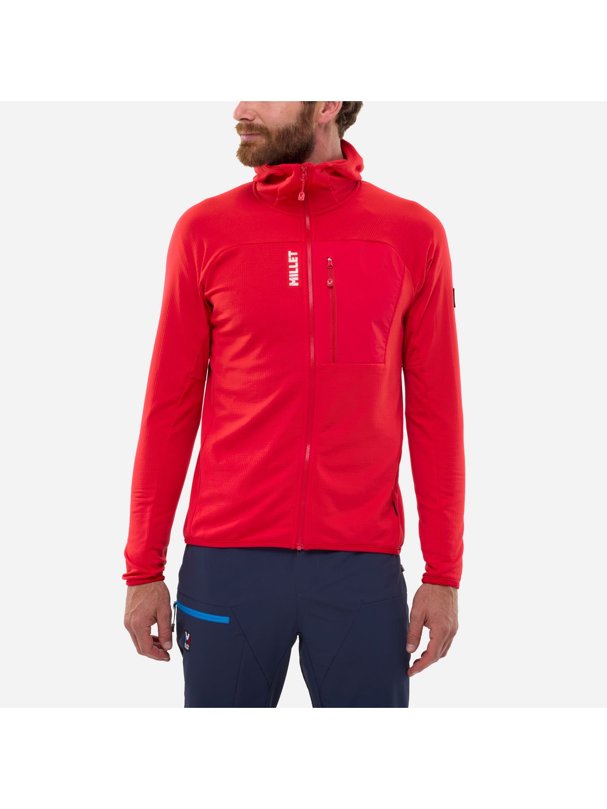 Bluza męska MILLET Trilogy Icon Lightgrid Hd M czerwona
