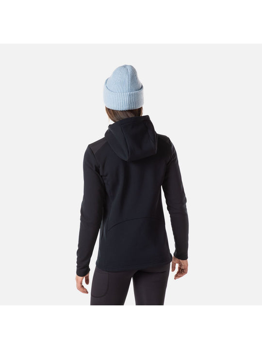Kurtka outdoorowa damska ROSSIGNOL W Classique Hybrid Clim czarny
